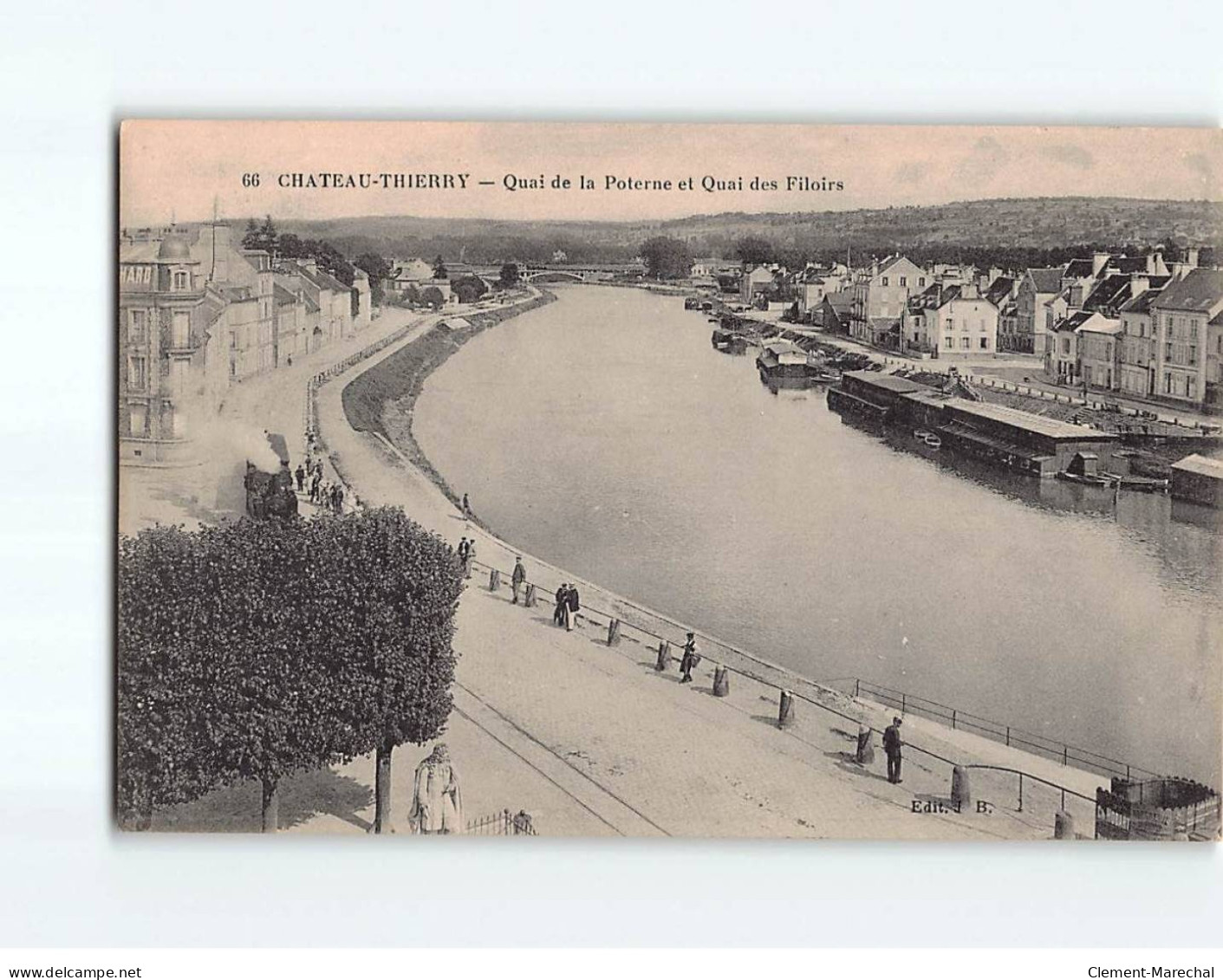 CHATEAU THIERRY : Quai De La Poterne Et Quai Des Filoirs - Très Bon état - Chateau Thierry