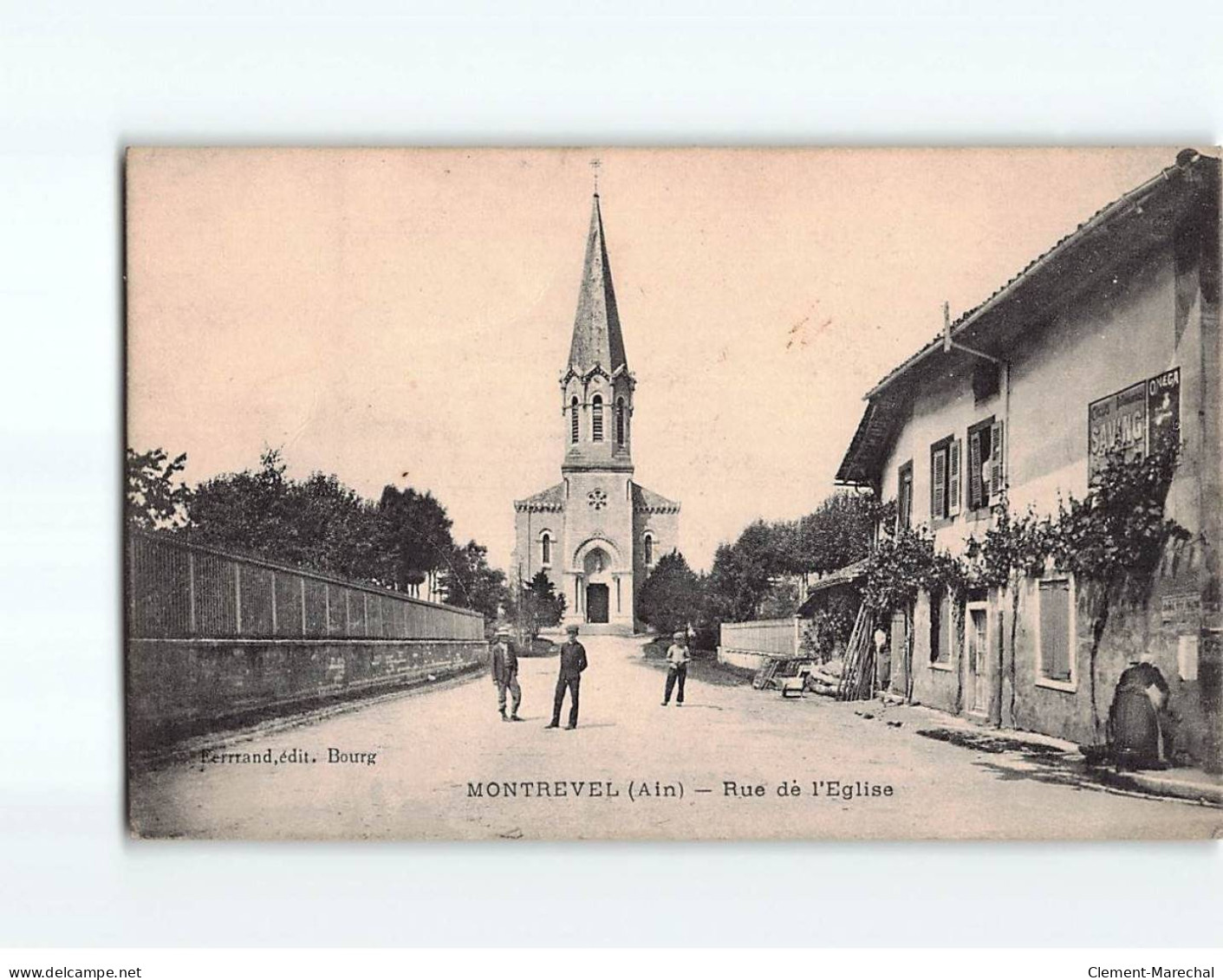 MONTREVEL : Rue De L'Eglise - état - Unclassified