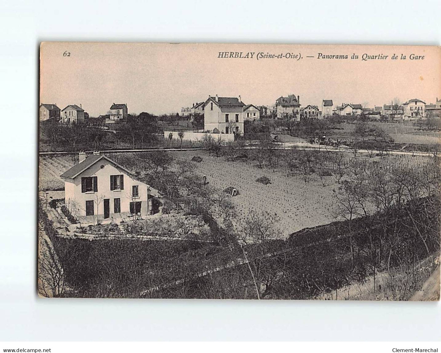 HERBLAY : Panorama Du Quartier De La Gare - Très Bon état - Herblay