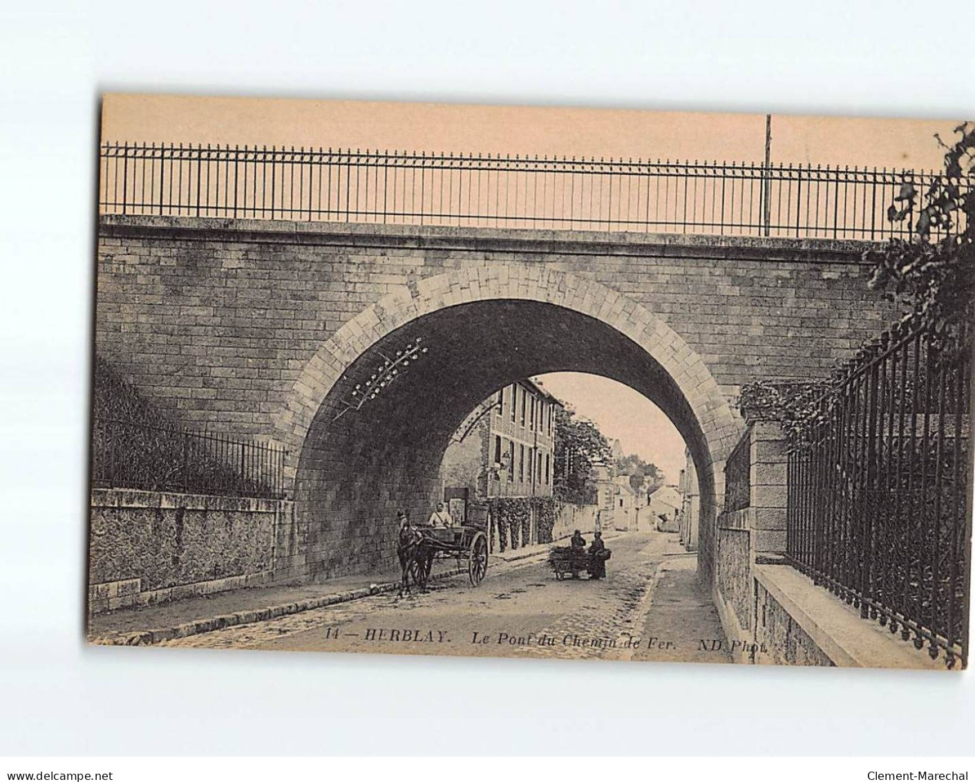 HERBLAY : Le Pont Du Chemin De Fer - Très Bon état - Herblay