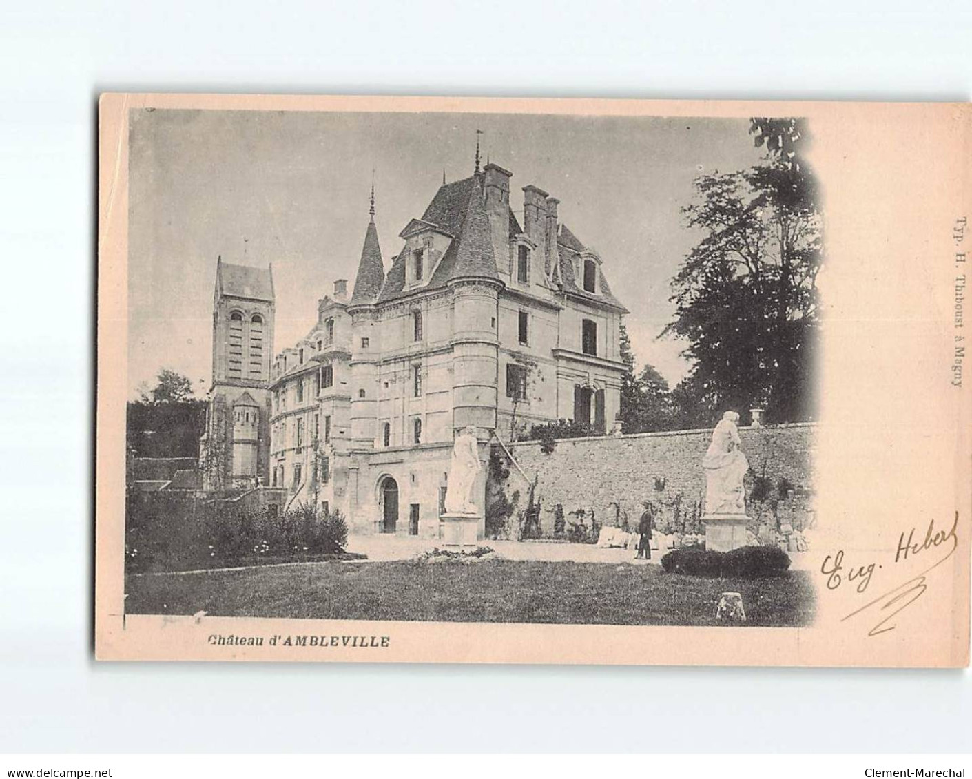 AMBLEVILLE : Le Château - état - Other & Unclassified