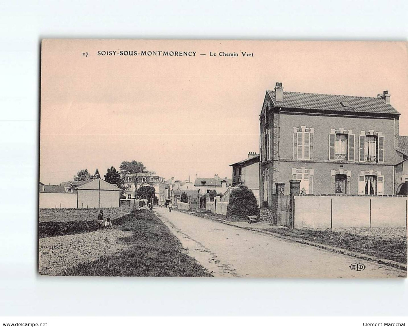 SOISY SOUS MONTMORENCY : Le Chemin Vert - état - Soisy-sous-Montmorency