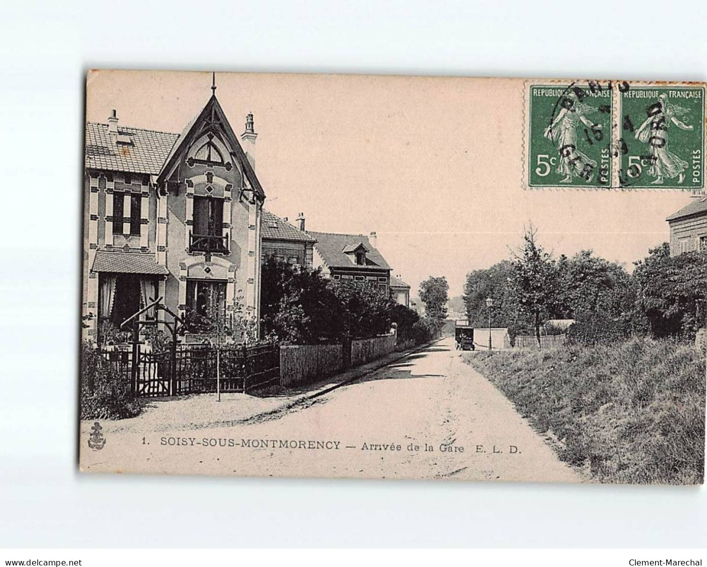 SOISY SOUS MONTMORENCY : Arrivée De La Gare - état - Soisy-sous-Montmorency