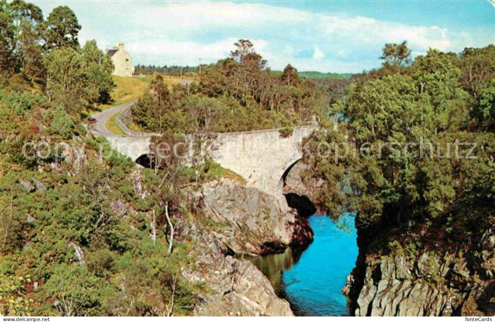 72646453 Perth Kinross Dulsie Bridge And River Findhorn  - Andere & Zonder Classificatie