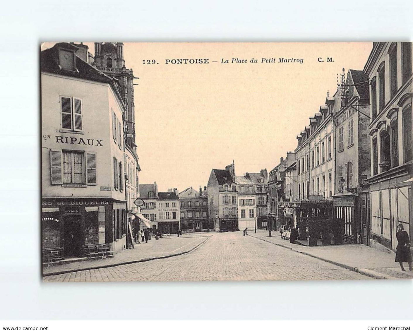 PONTOISE : La Place Du Petit Martroy - Très Bon état - Pontoise