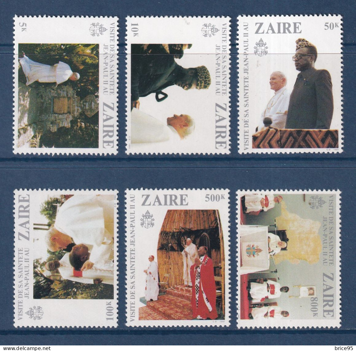 Zaïre - YT N° 1037 à 1042 ** - Neuf Sans Charnière - 1981 - Unused Stamps