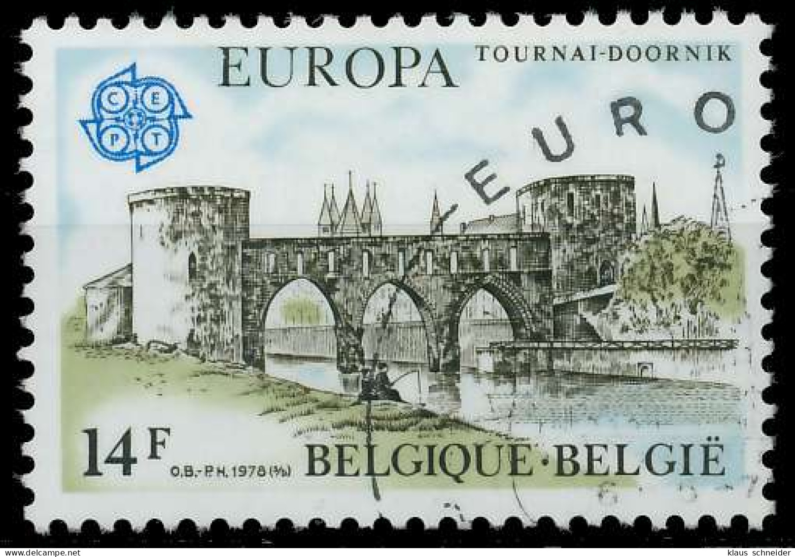 BELGIEN 1978 Nr 1944 Gestempelt X5855BE - Used Stamps