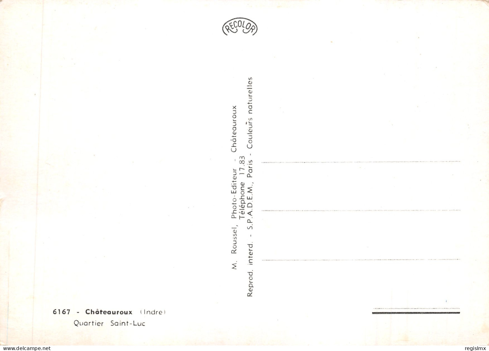 36-CHATEAUROUX-N°T568-D/0251 - Chateauroux