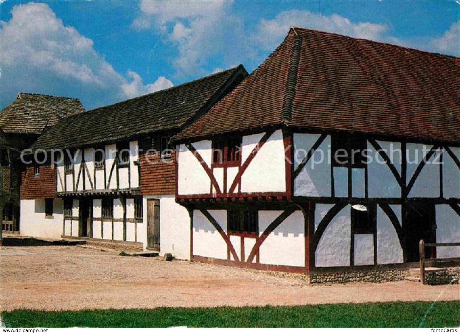 72641634 Kent 15th Century Hall House North Cray Kent - Andere & Zonder Classificatie