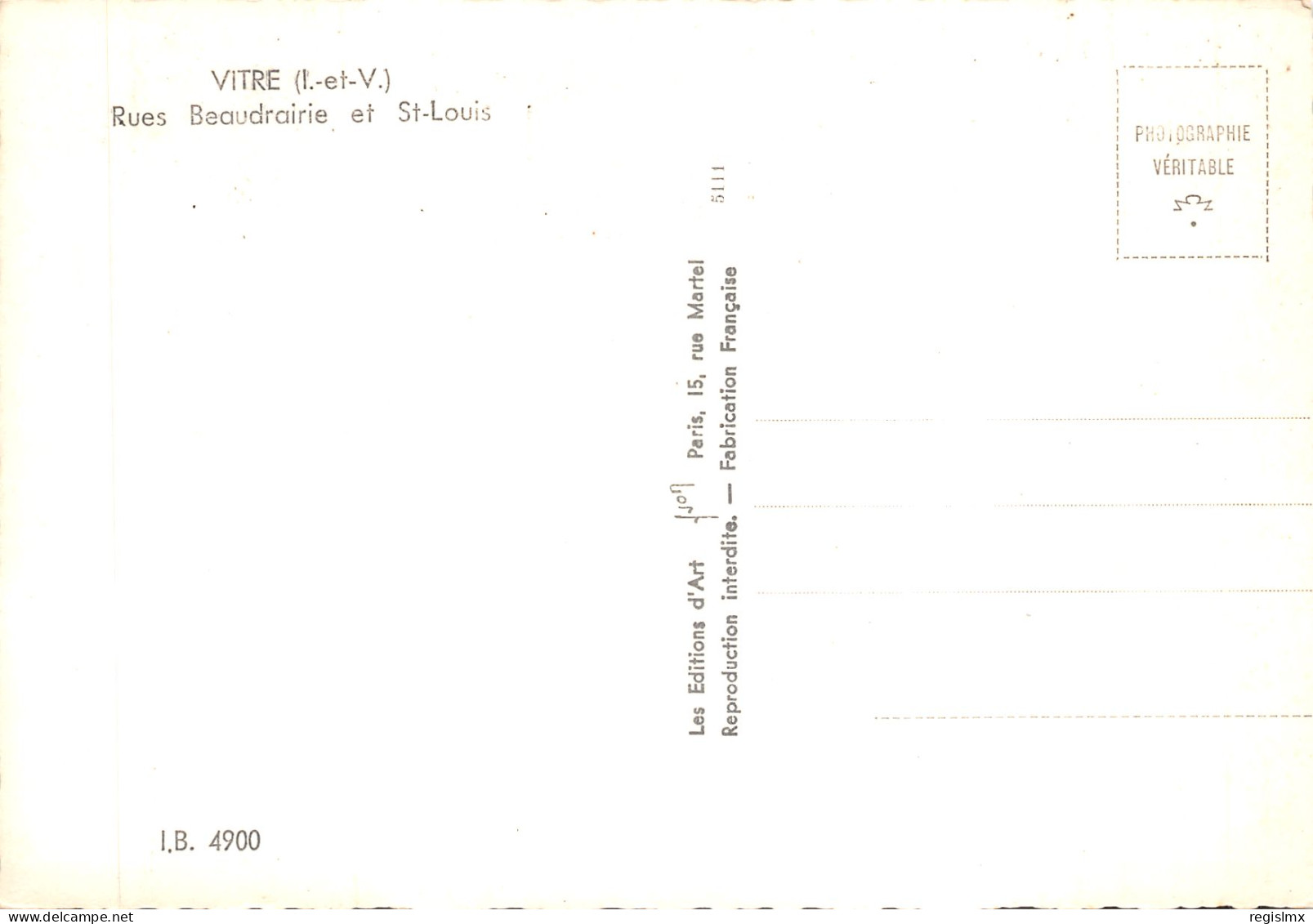 35-VITRE-N°T568-D/0107 - Vitre