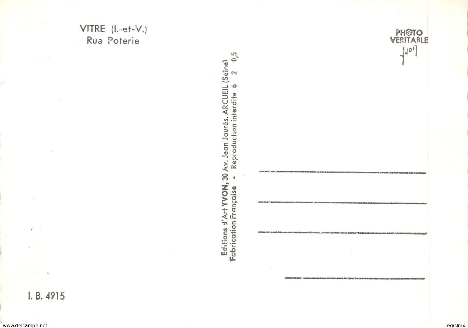 35-VITRE-N°T568-D/0105 - Vitre