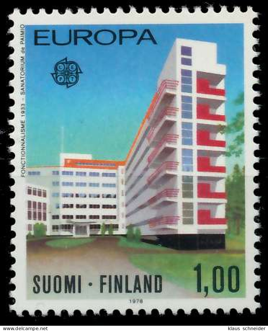 FINNLAND 1978 Nr 825 Postfrisch S1A79D6 - Unused Stamps