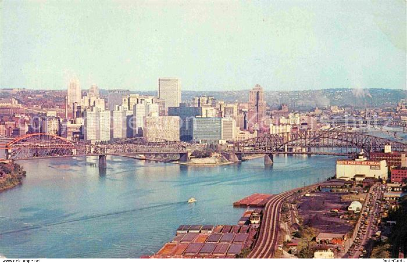 72639867 Pittsburg Pennsylvania City Panorama Pittsburg Pennsylvania - Andere & Zonder Classificatie