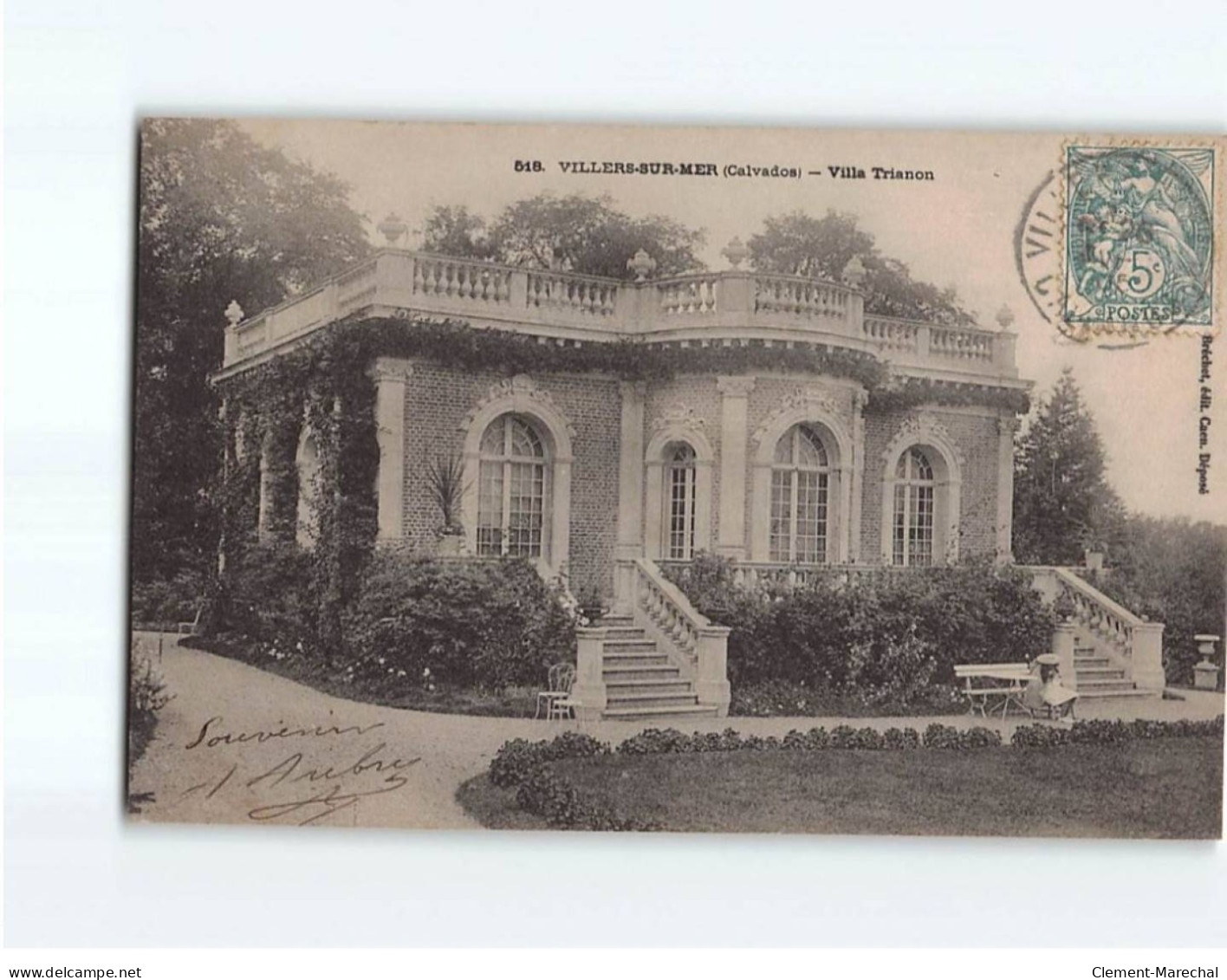 VILLERS SUR MER : Villa Trianon - état - Villers Sur Mer