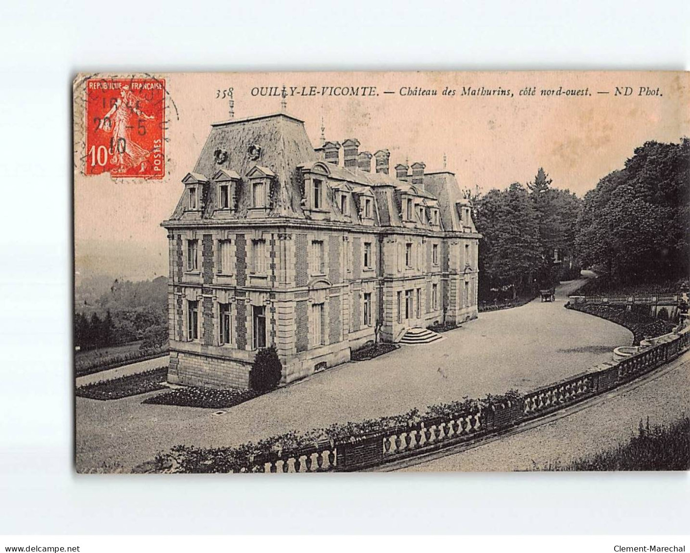 OUILLY LE VICOMTE : Château Des Mathurins - état - Andere & Zonder Classificatie