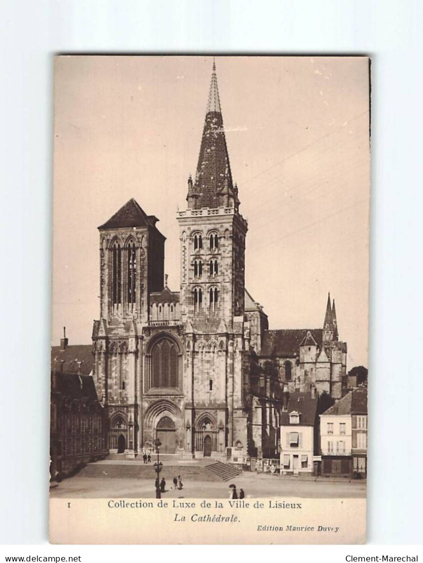 LISIEUX : La Cathédrale - état - Lisieux