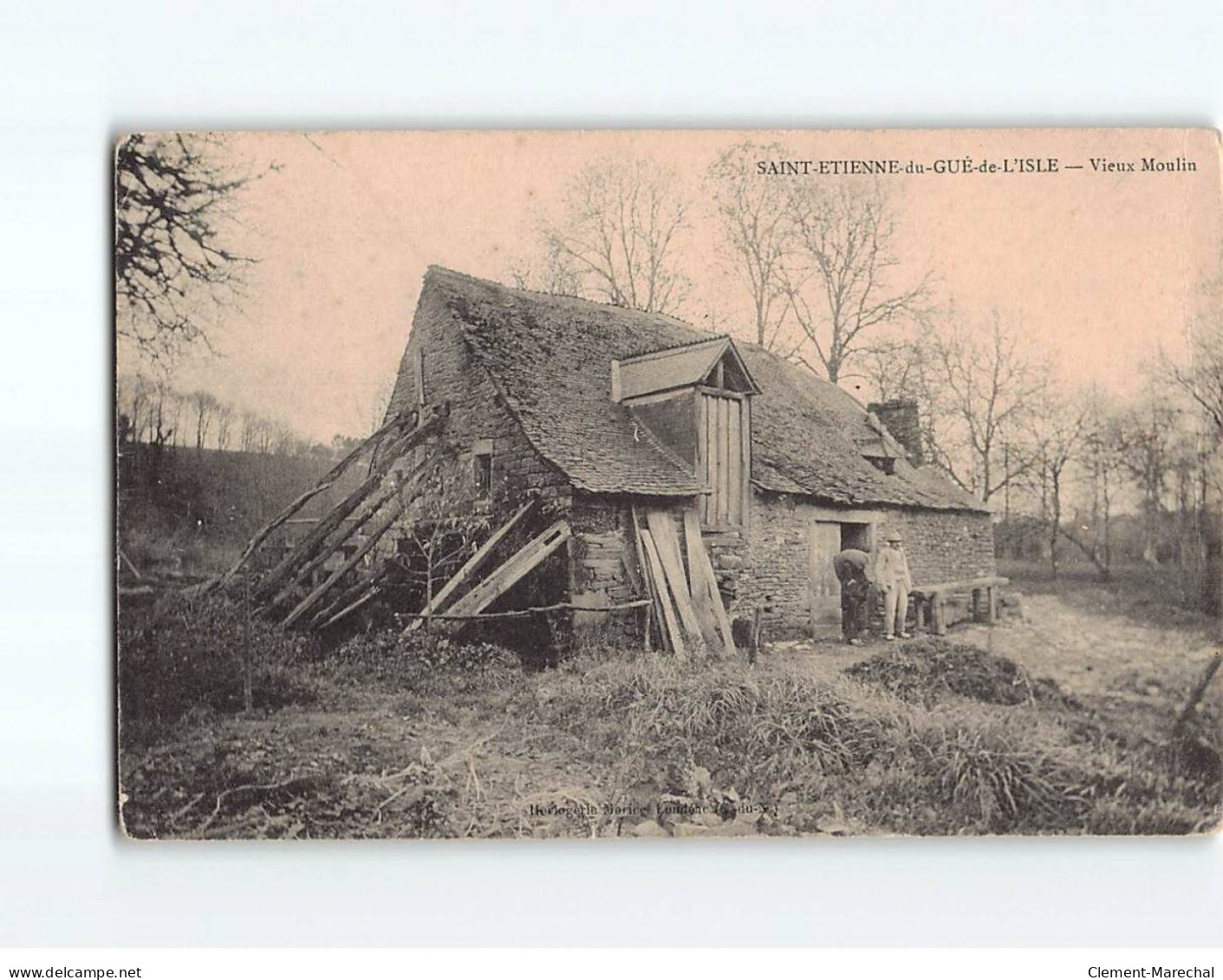 SAINT ETIENNE DU GUE DE L'ISLE : Vieux Moulin - état - Otros & Sin Clasificación