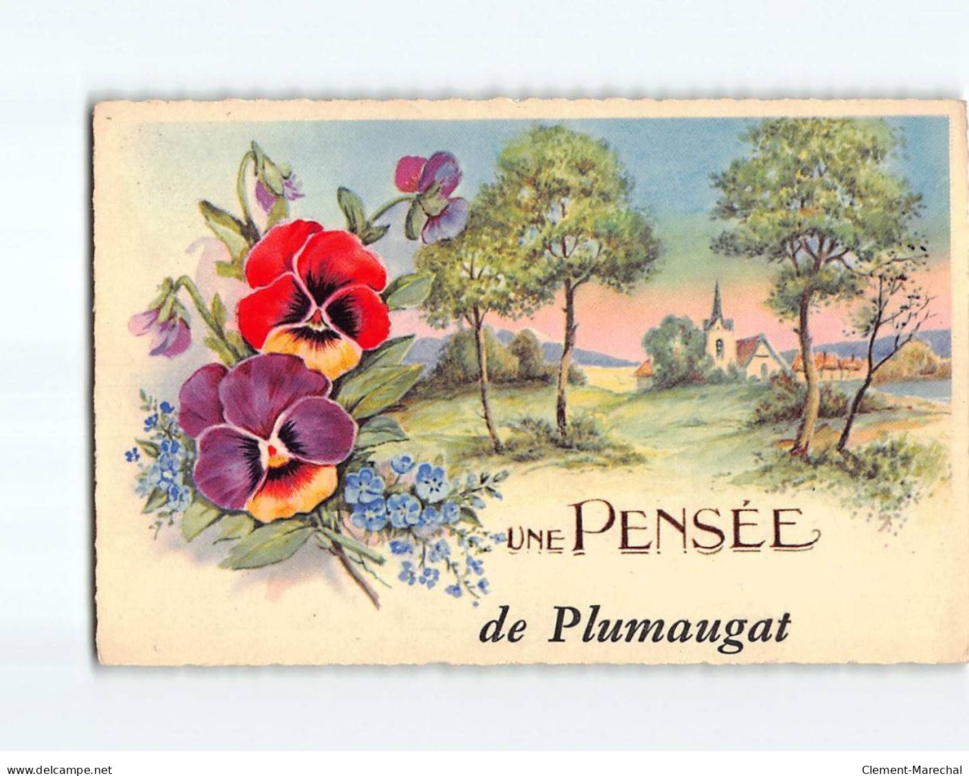 PLUMAUGAT : Carte Souvenir - Très Bon état - Sonstige & Ohne Zuordnung