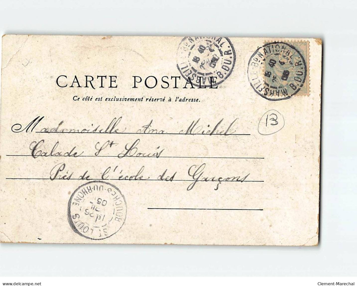 MARSEILLE : Carte Souvenir - Très Bon état - Unclassified