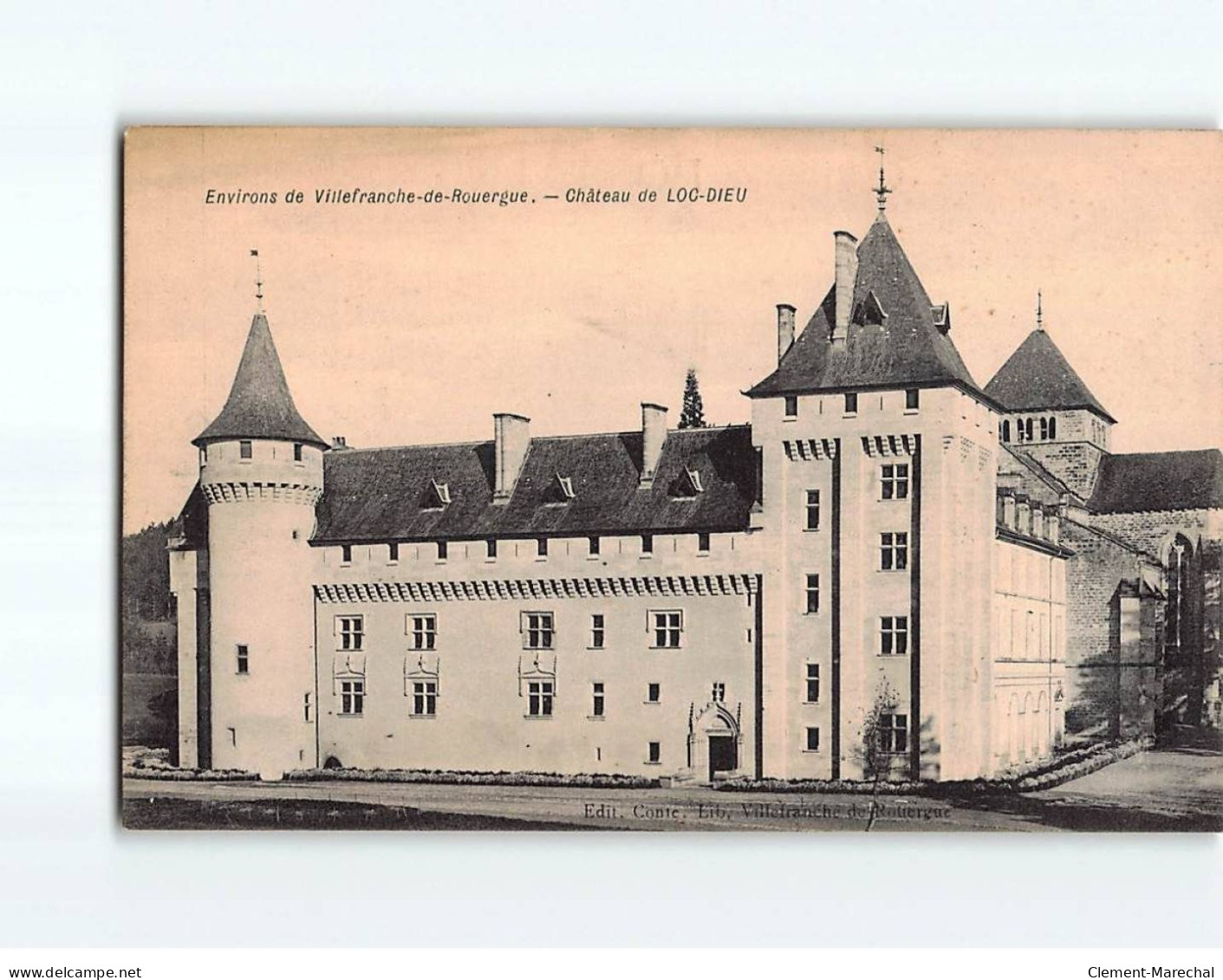 Château De Loc-Dieu - Très Bon état - Sonstige & Ohne Zuordnung