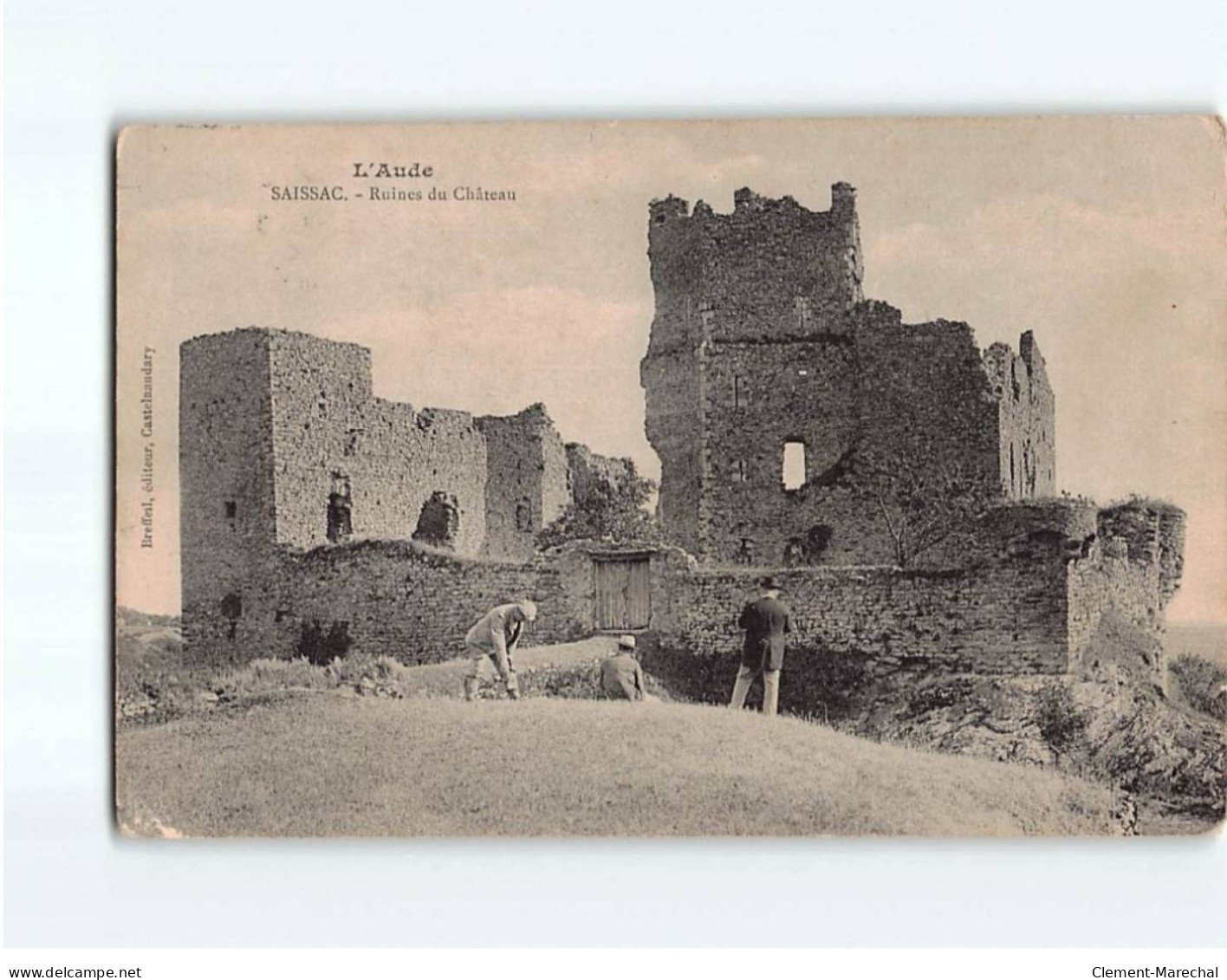 SAISSAC : Ruines Du Château - état - Altri & Non Classificati