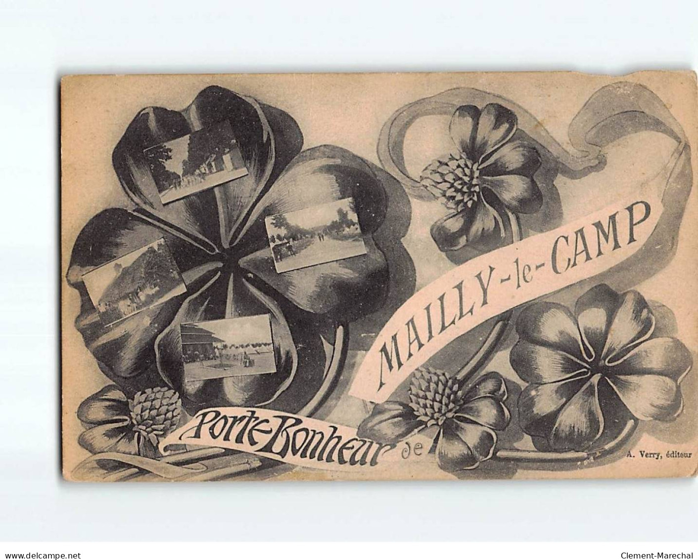 MAILLY LE CAMP : Carte Souvenir - état - Mailly-le-Camp