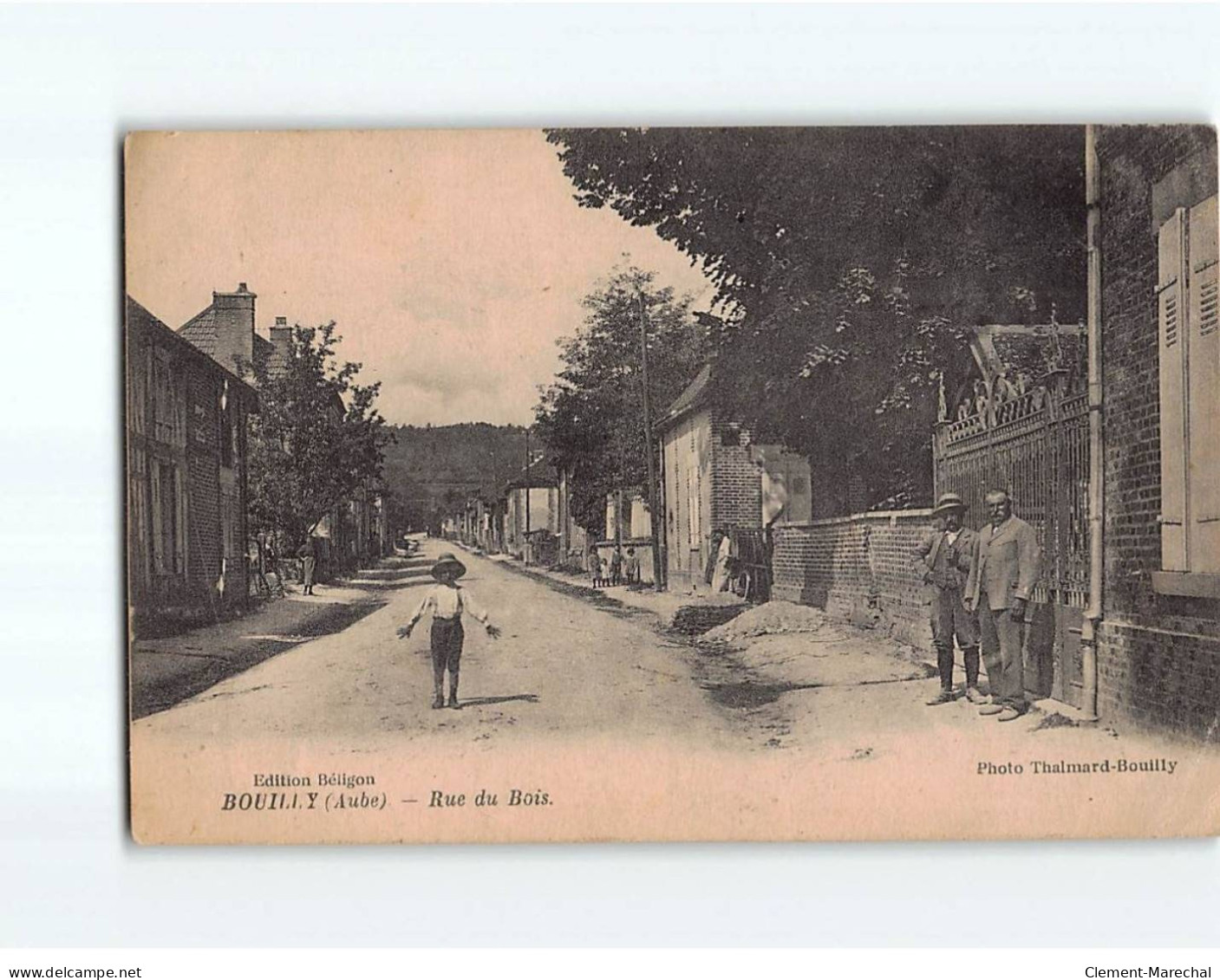 BOUILLY : Rue Du Bois - état - Other & Unclassified