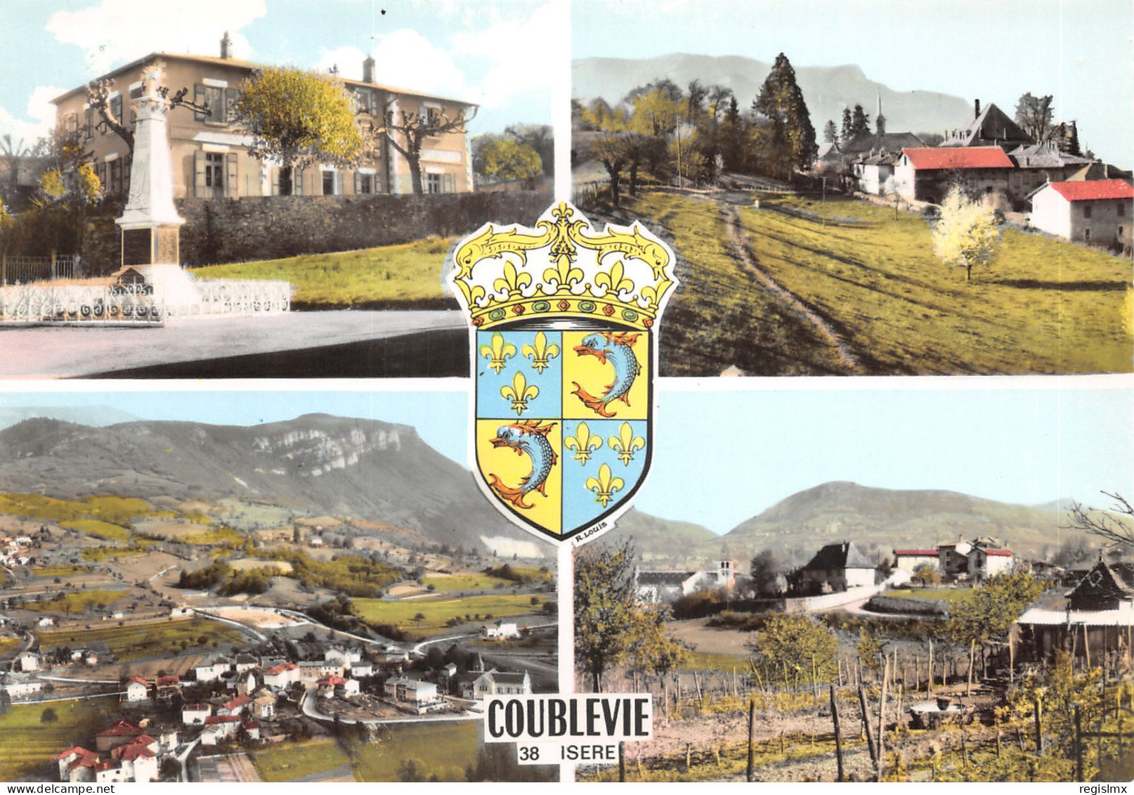 38-COUBLEVIE-N°T569-C/0137 - Autres & Non Classés