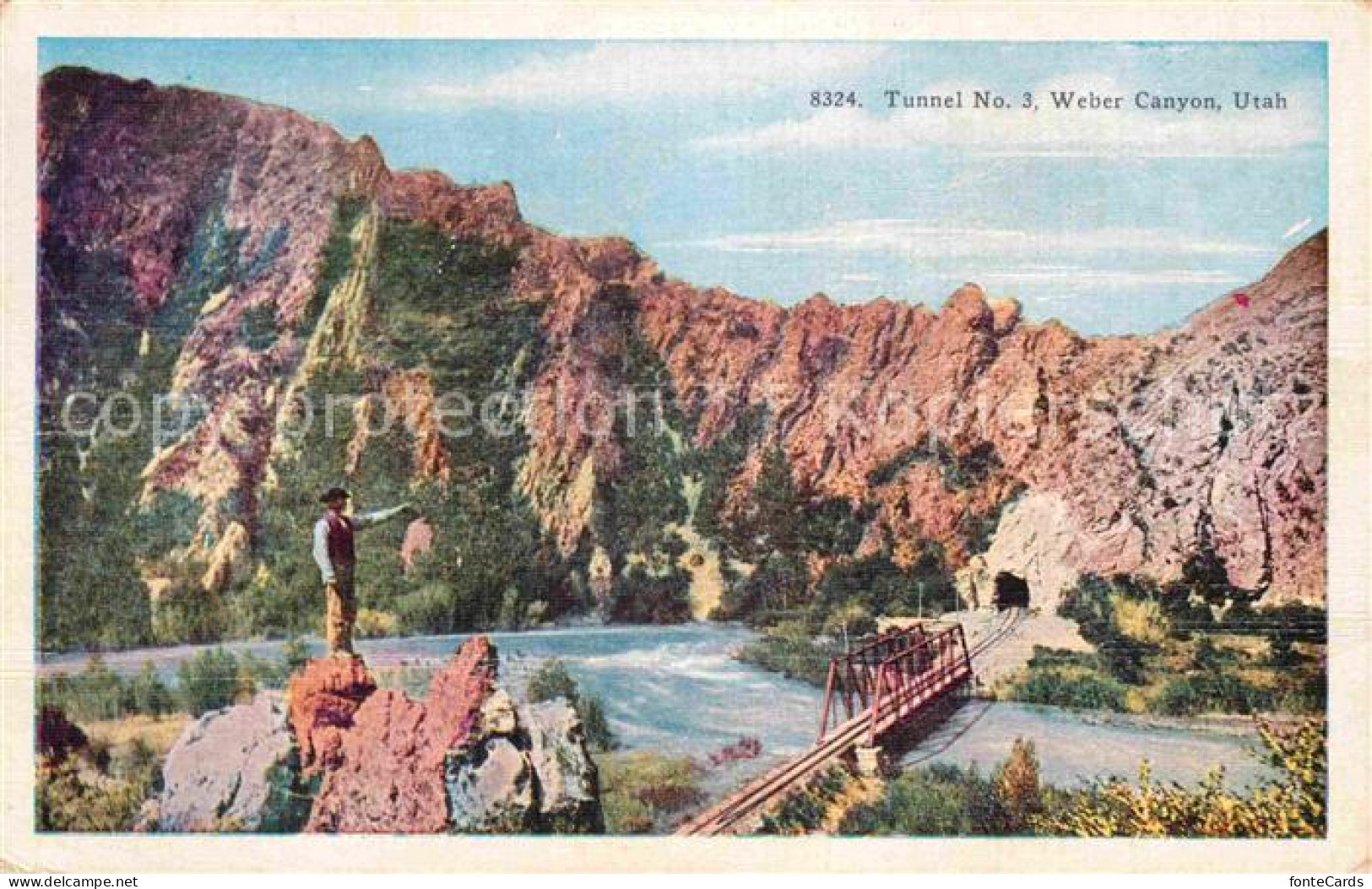 72637159 Weber_Canyon Weber River Tunnel No 3 - Other & Unclassified