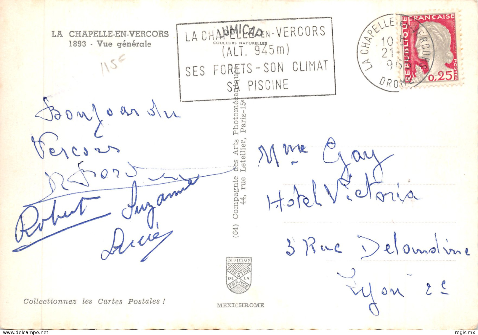 38-LA CHAPELLE EN VERCORS-N°T569-B/0055 - Andere & Zonder Classificatie