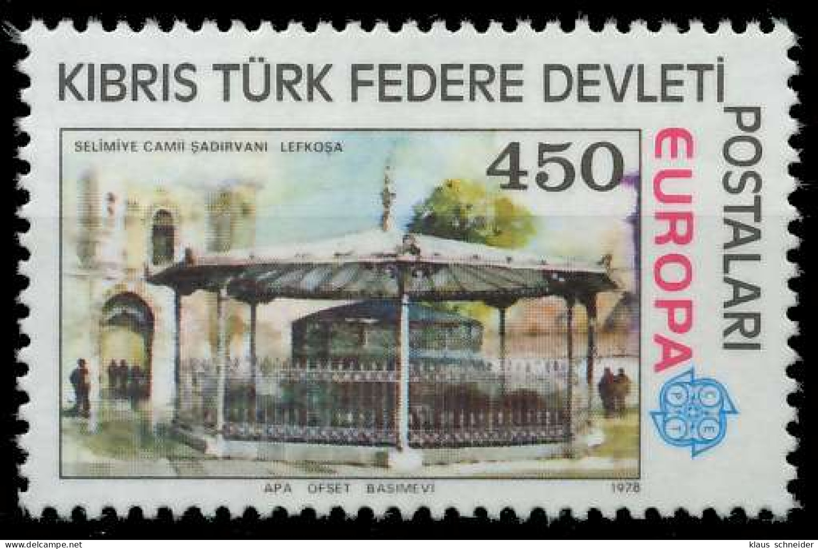 TÜRKISCH-ZYPERN 1978 Nr 56 Postfrisch X58CEEE - Nuevos