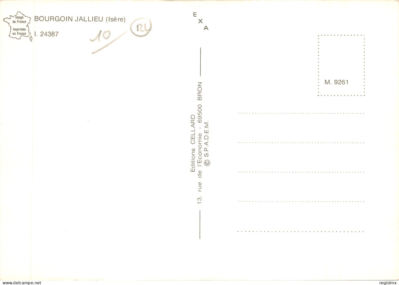 38-BOURGOIN JALLIEU-N°T569-B/0023 - Bourgoin