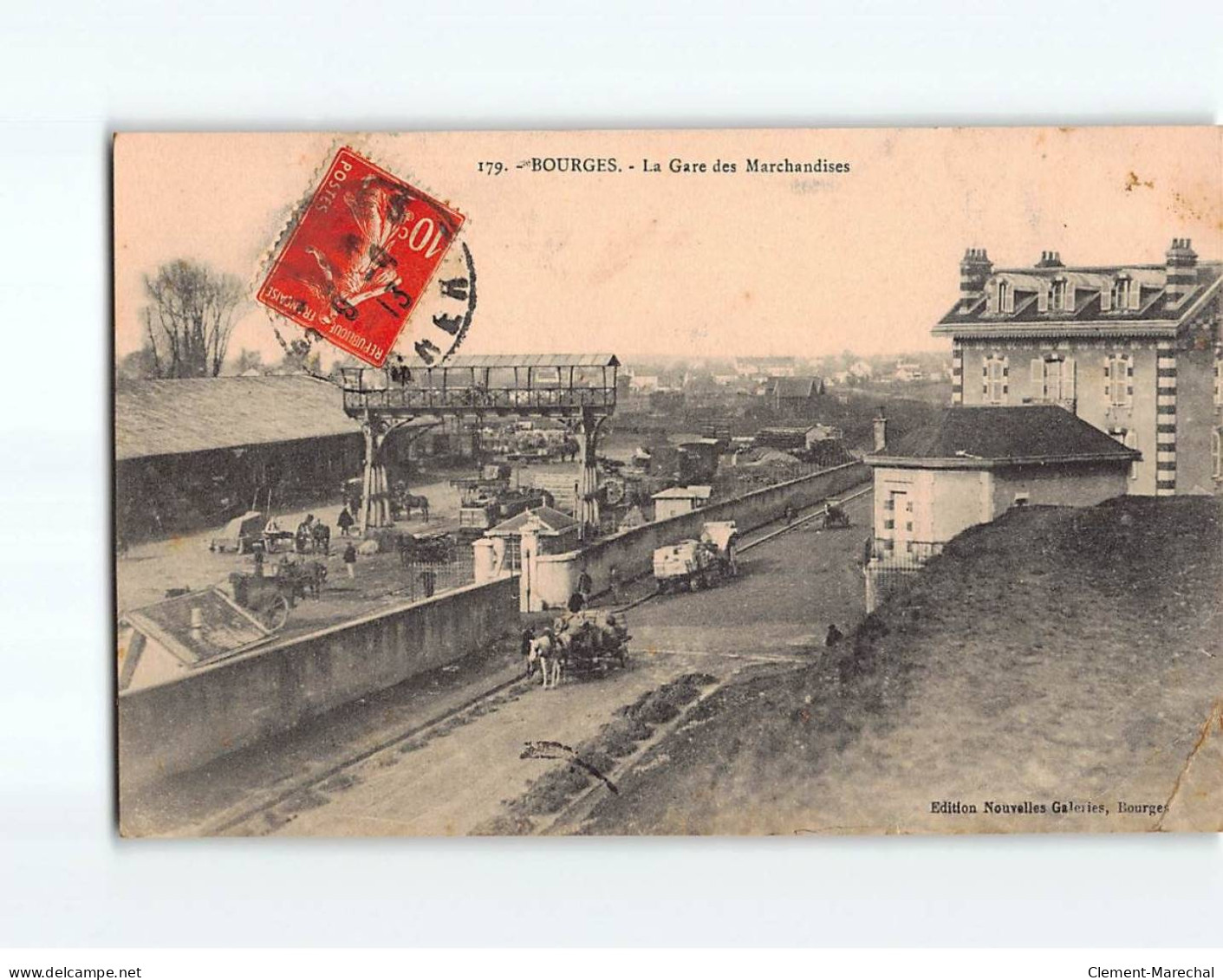 BOURGES : La Gare Des Marchandises - état - Bourges