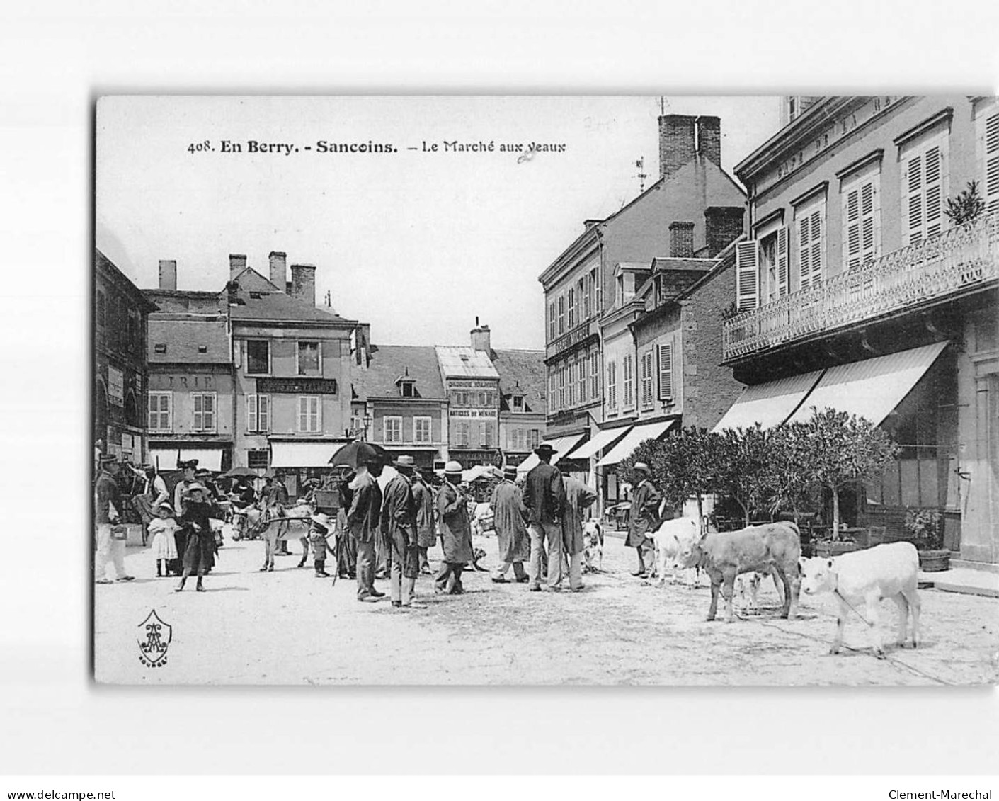 SANCOINS : Le Marché Aux Veaux - état - Sancoins