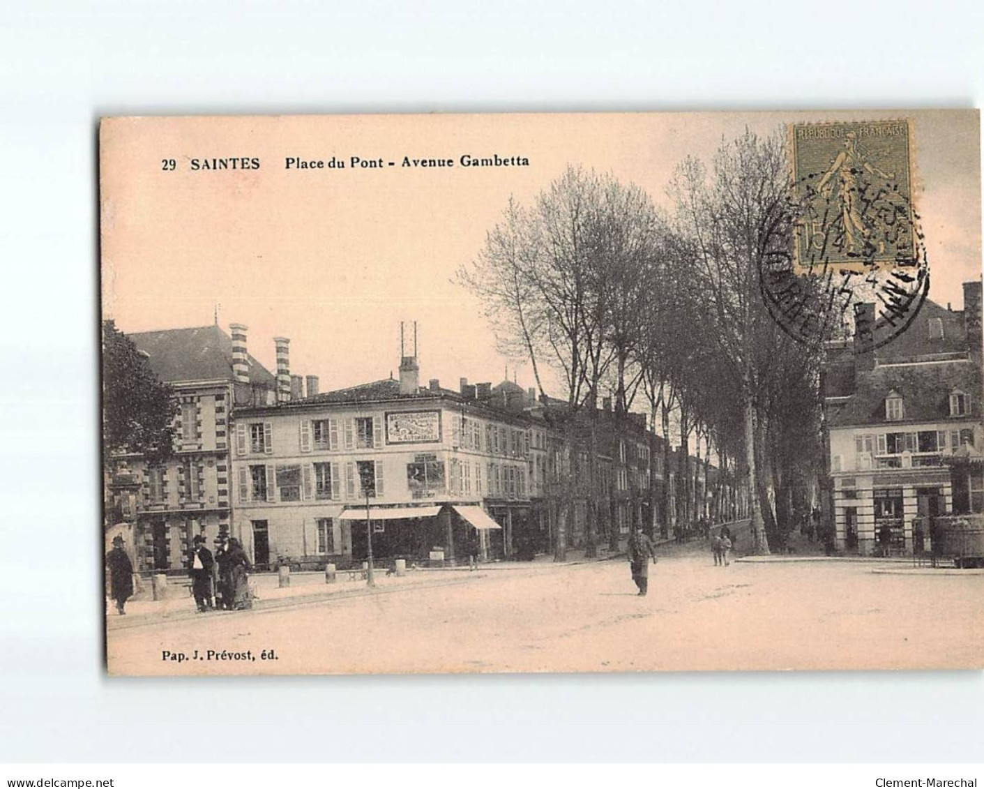 SAINTES : Place Du Pont, Avenue Gambetta - Très Bon état - Saintes