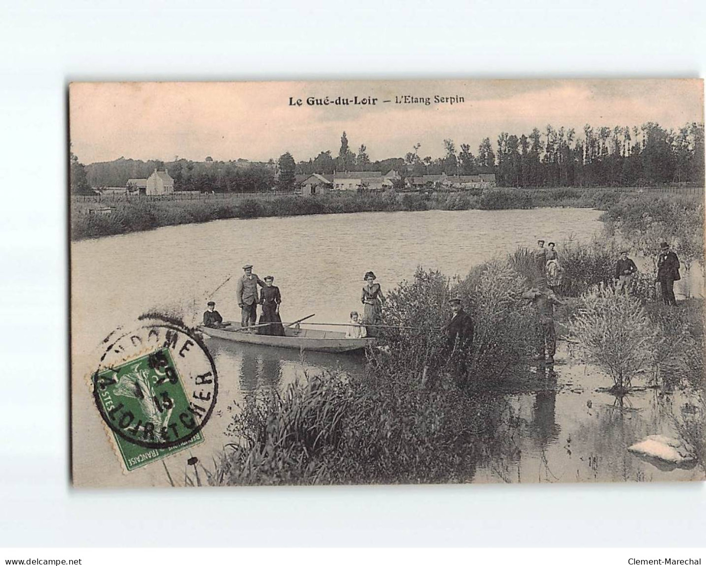 LE GUE DU LOIR : L'Etang Serpin - état - Andere & Zonder Classificatie