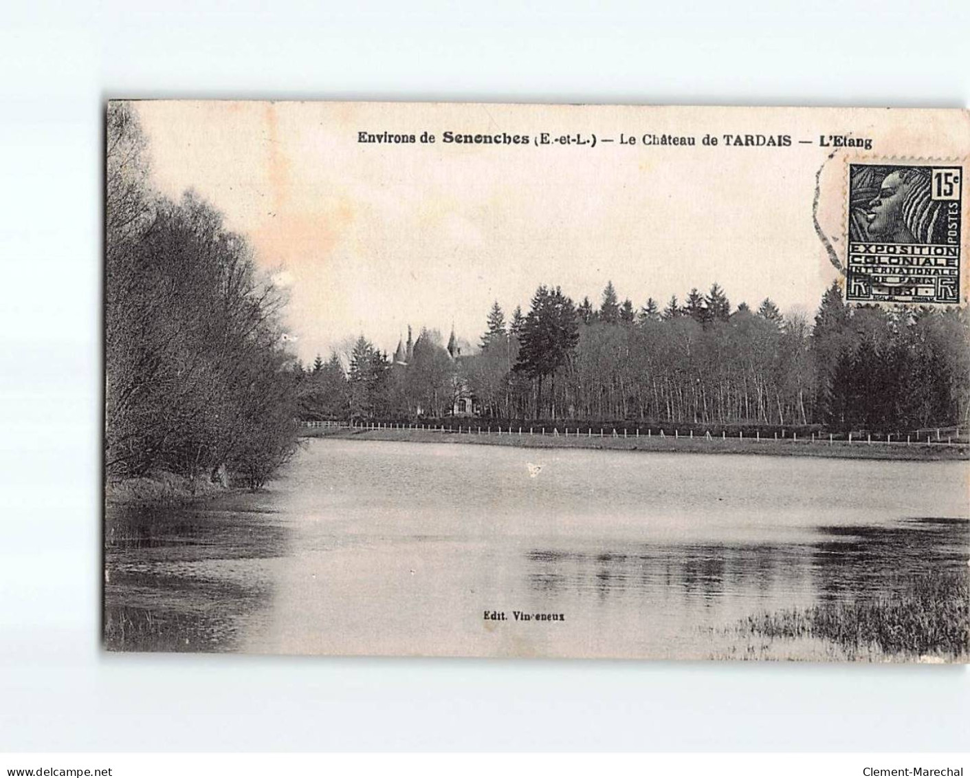 Le Château De Tardais, L'Etang - Très Bon état - Andere & Zonder Classificatie