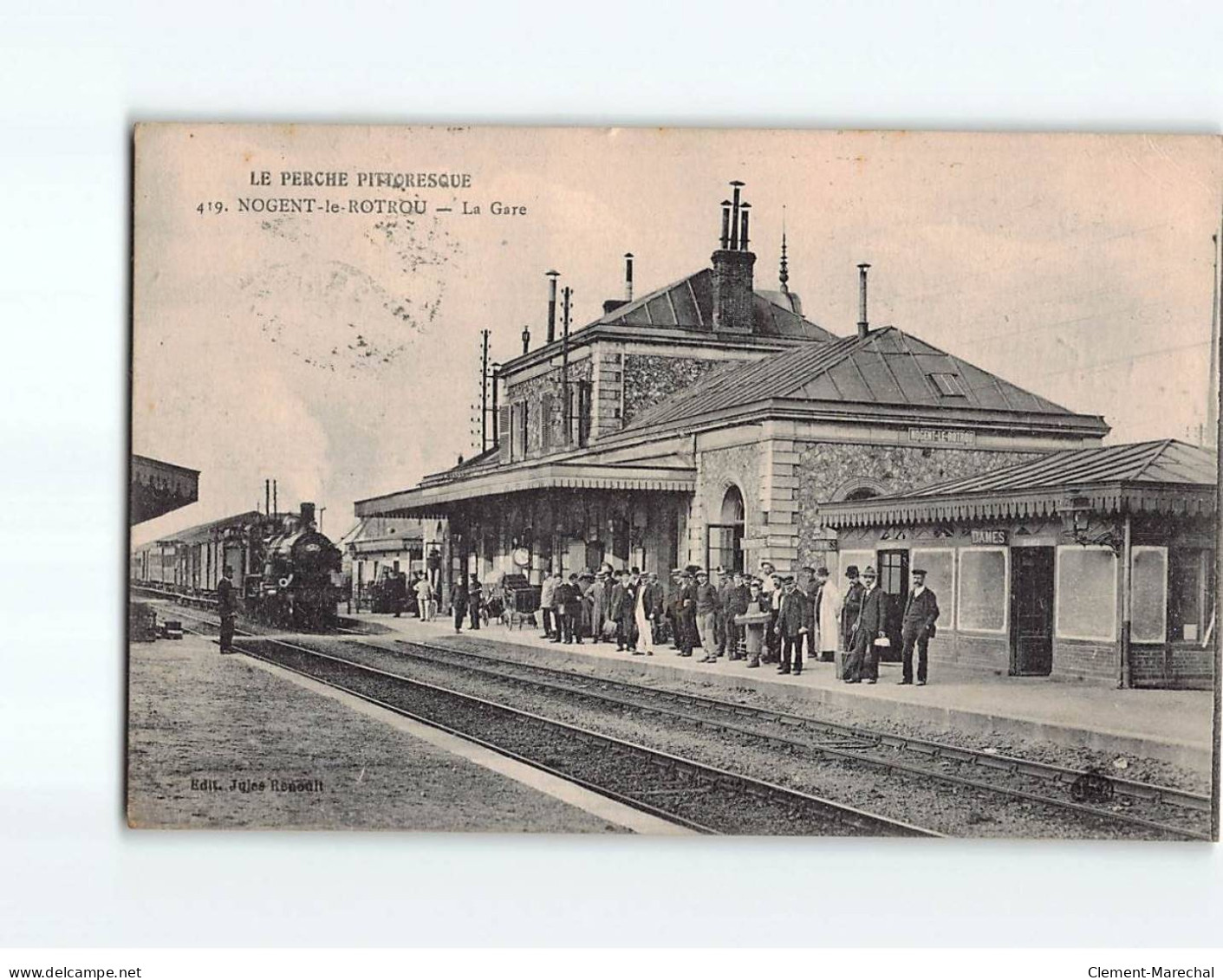 NOGENT LE ROTROU : La Gare - Très Bon état - Nogent Le Rotrou