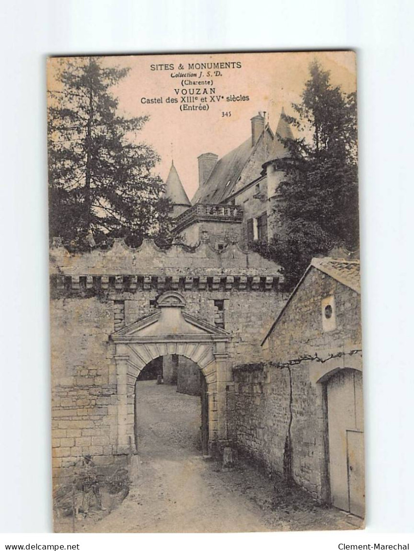 VOUZAN : Castel Des XIII Et XVe Siècles - Très Bon état - Other & Unclassified