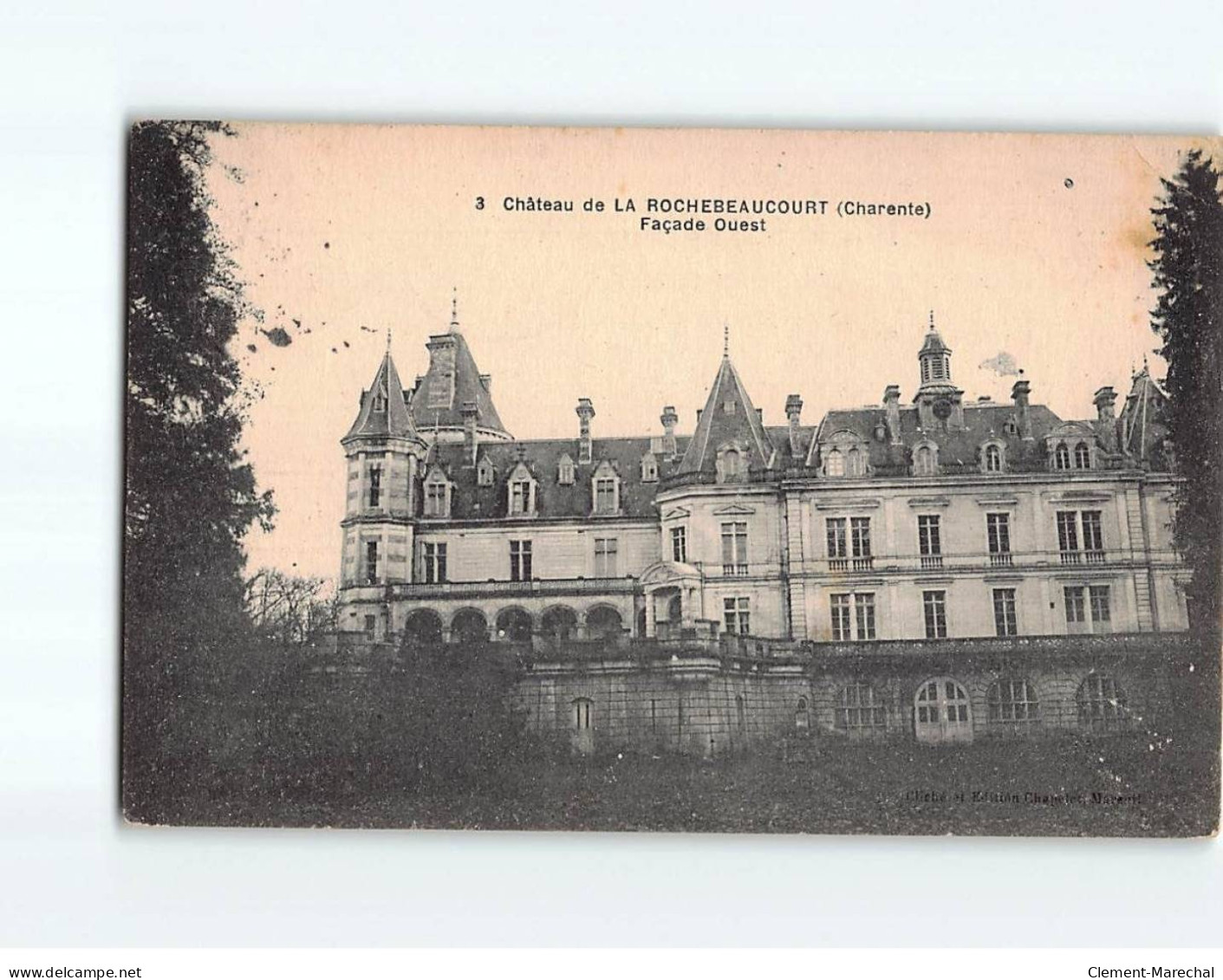 LA ROCHEBEAUCOURT : Le Château - état - Sonstige & Ohne Zuordnung