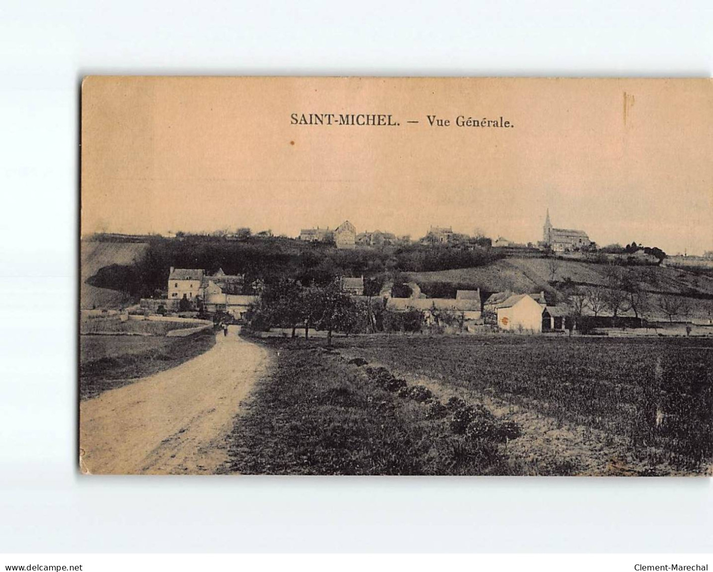 SAINT MICHEL : Vue Générale - état - Andere & Zonder Classificatie