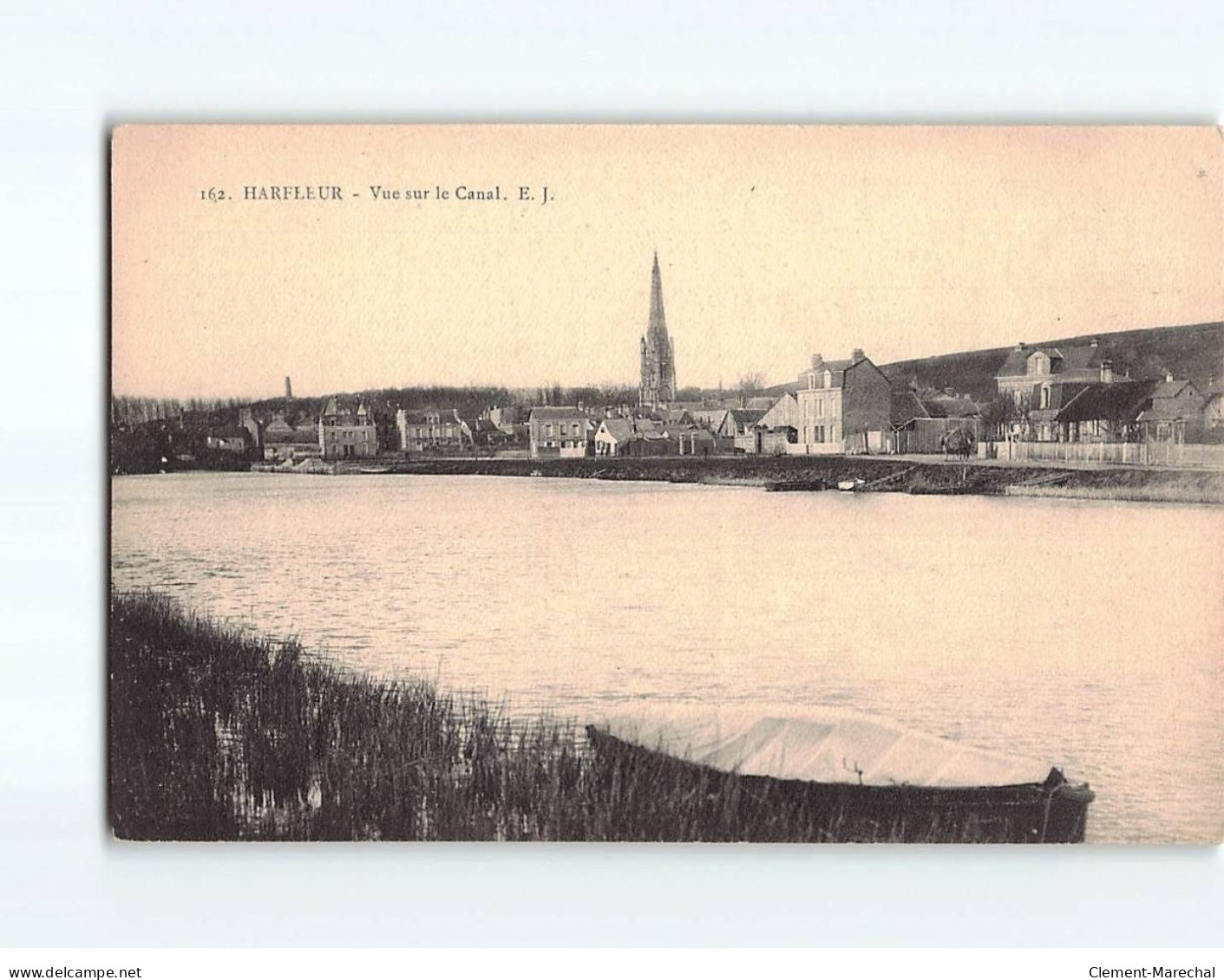 HARFLEUR : Vue Sur Le Canal - Très Bon état - Harfleur