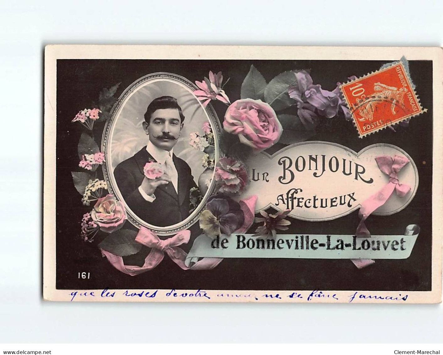 BONNEVILLE LA LOUVET : Carte Souvenir - Très Bon état - Other & Unclassified