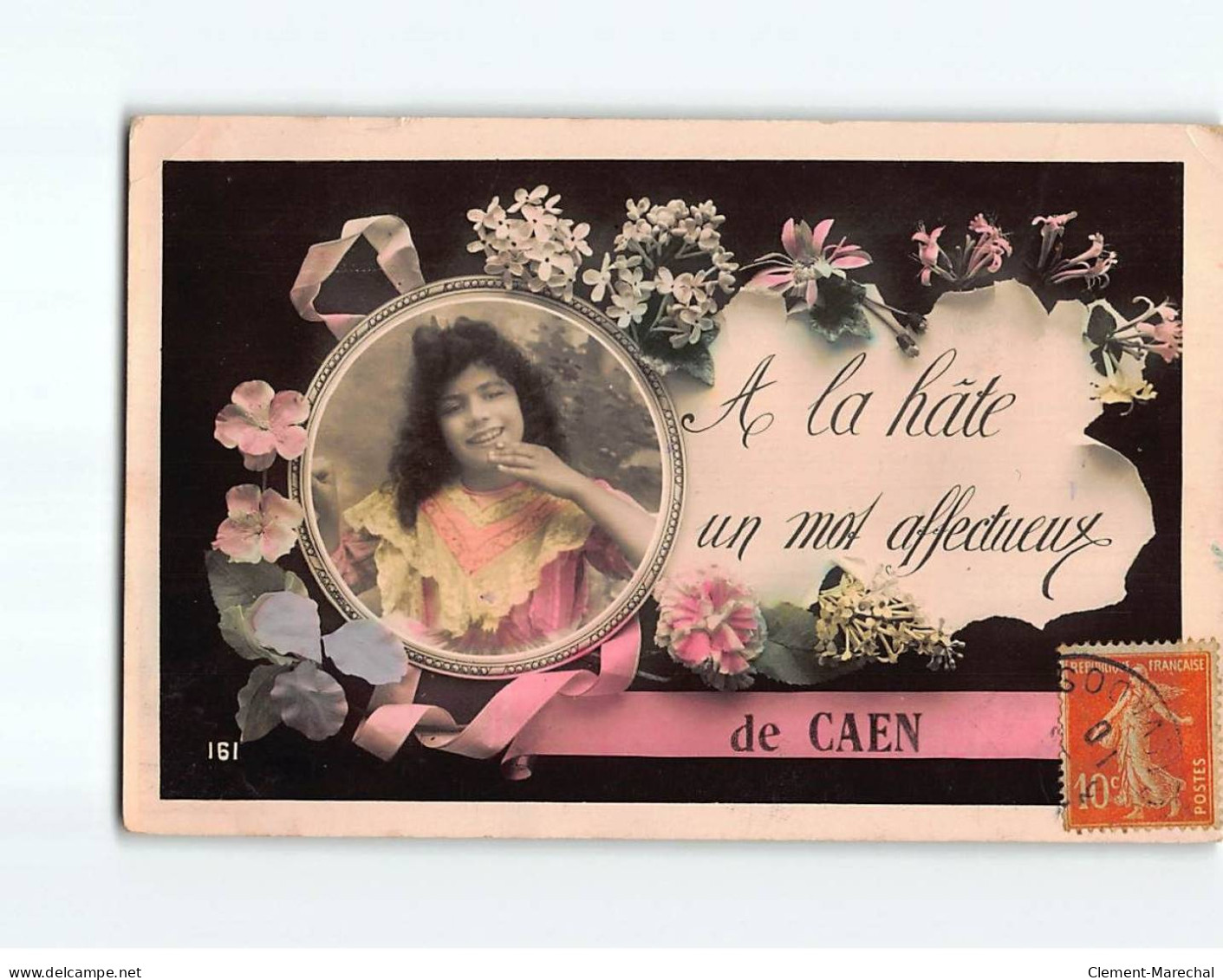 CAEN : Carte Souvenir - état - Caen