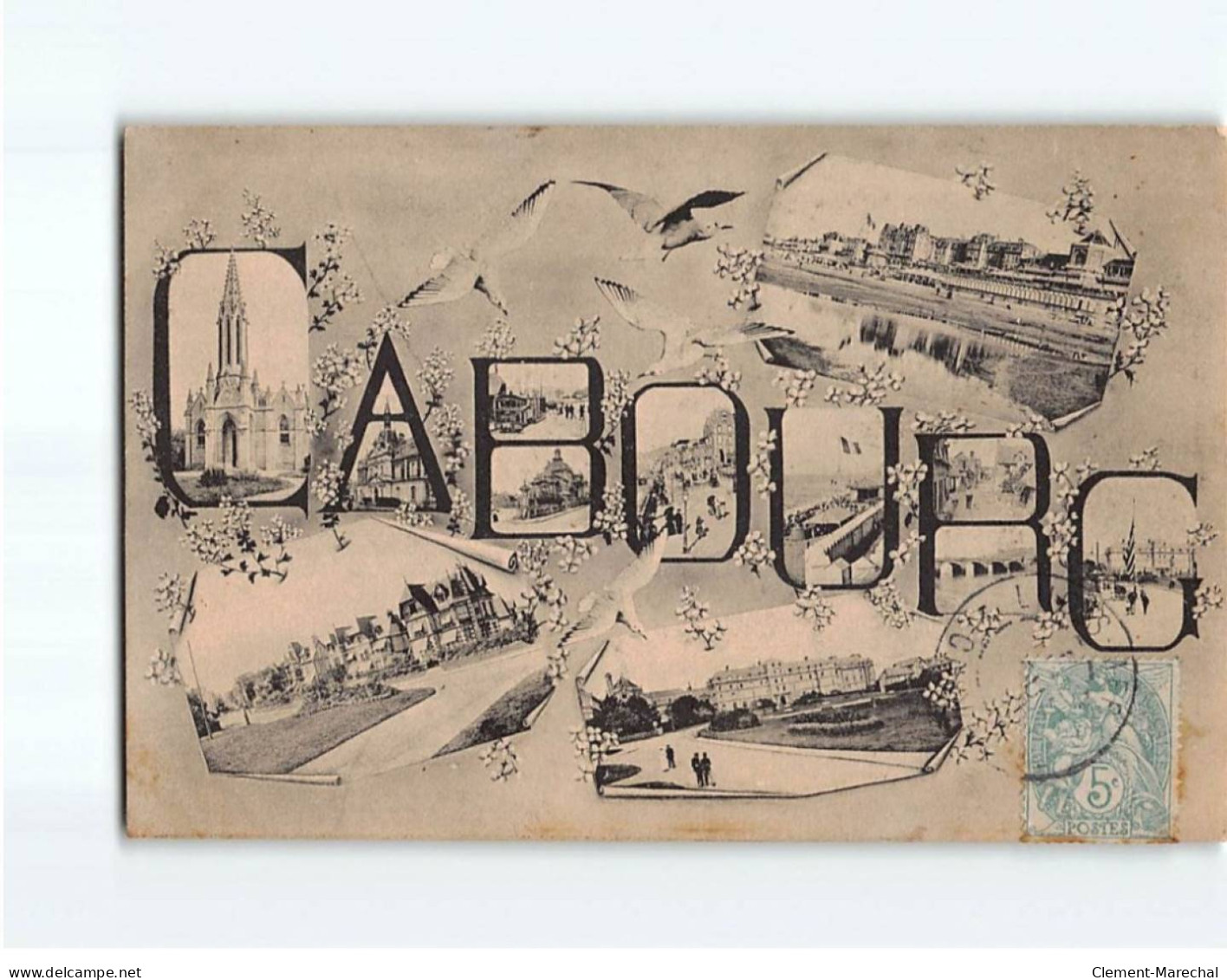 CABOURG : Carte Souvenir - état - Cabourg