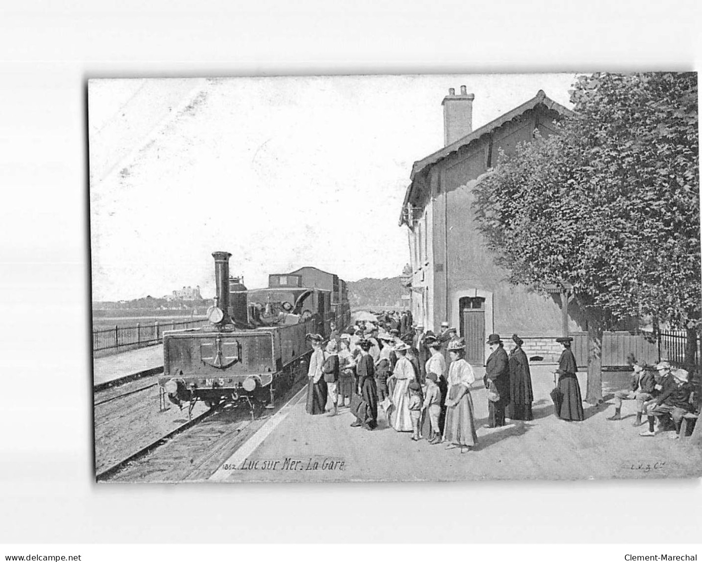 LUC SUR MER : La Gare - Très Bon état - Luc Sur Mer