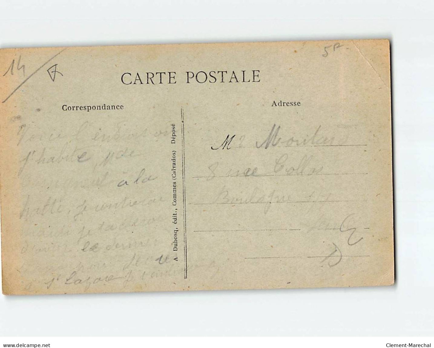 DELIVRANDE : Carte Souvenir - état - Other & Unclassified