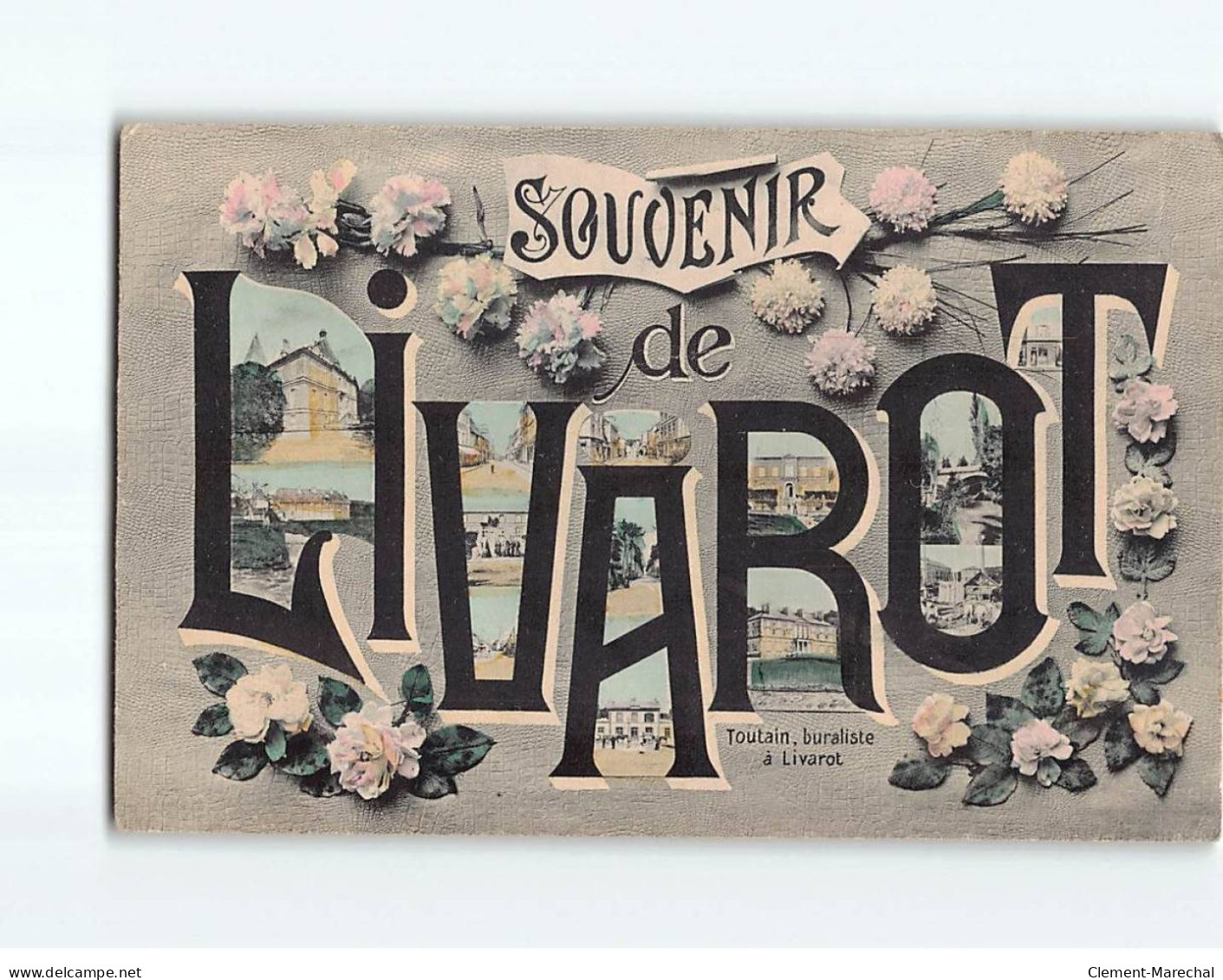 LIVAROT : Carte Souvenir - état - Livarot