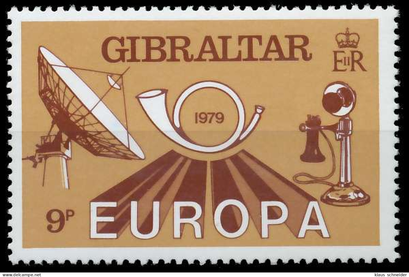 GIBRALTAR 1979 Nr 393 Postfrisch S1B2C2A - Gibilterra