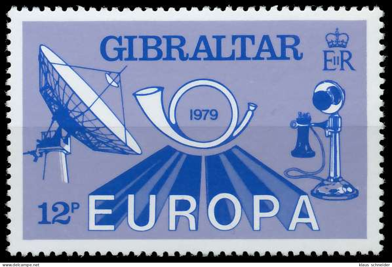 GIBRALTAR 1979 Nr 394 Postfrisch S1B2C2E - Gibraltar